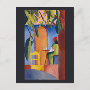 „Türkisches Café“ Kunstpostkarte Postkarte