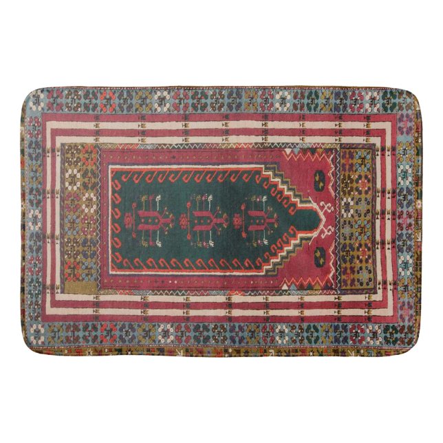 Türkisches Design des schönen Teppichs Badematte (Vorderseite)