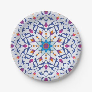 Türkisches Design Pappteller