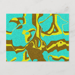 Türkisches Design Postkarte