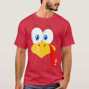 Türkisches Gesicht Pilgrim Erntedank Kostüm T-Shirt