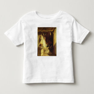 Türkisches Handelsrauchen in seinem Geschäft, 18 Kleinkind T-shirt