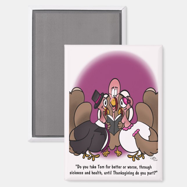 Türkisches Hochzeitmagnet Magnet (Vorderseite/Rückseite)