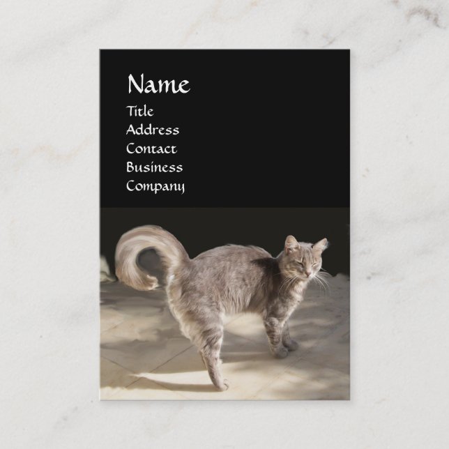 TÜRKISCHES KATMONOGRAMM VISITENKARTE (Vorderseite)