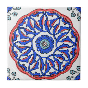 Türkisches Mandala-Muster Fliese