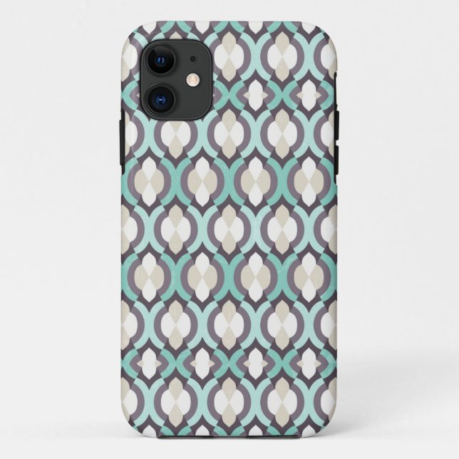 Türkisches marokkanisches Muster Case-Mate iPhone Hülle (Rückseite)