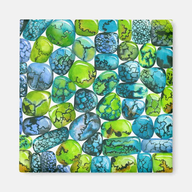 Türkisches Muster Magnet (Vorne)