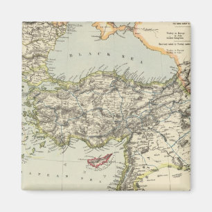 Türkisches Reich, Griechenland, Rumänien Magnet