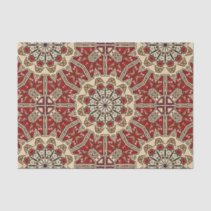 Türkisches Teppich-Kaleidoskop Seidenpapier