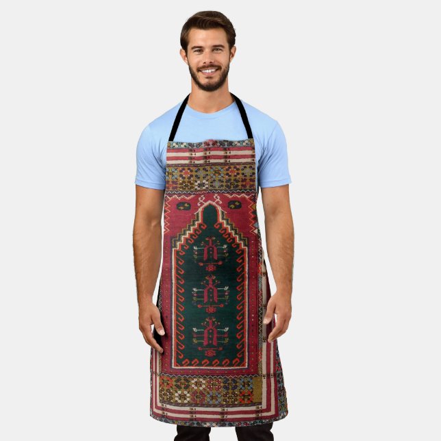 Türkisches Teppichdesign Schürze (Getragen)