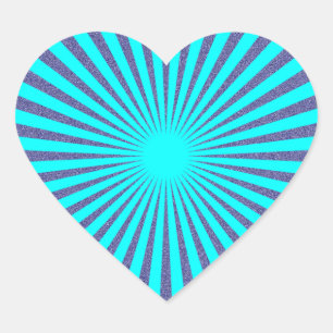 Türkisches Ziel - Herz-Aufkleber