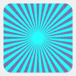 Türkisches Ziel - Quadratischer Aufkleber