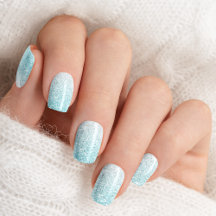 Türkise Blue Ombre Glam Glitzer