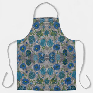 Türkise Daisy Floral Schürze