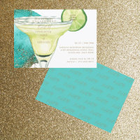 Türkise Glam Margarita Engagement Partei II