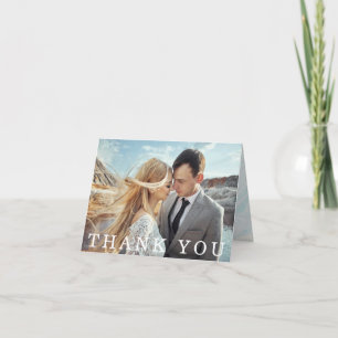 Türkise und goldene Marmor-Geoden-Hochzeit-Dankesc Karte