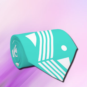 Türkisfarbe Krawatte