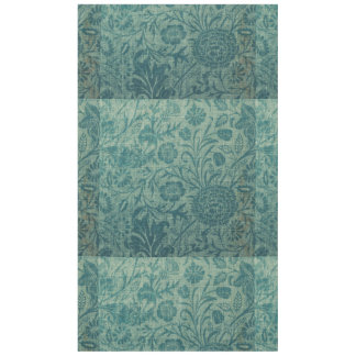 Türkisfarben, Jugendstil, vintage, floral, Muster, Tischdecke