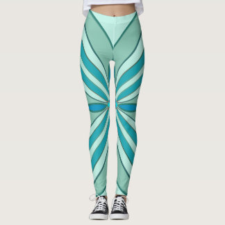 Türkisfarben Leggings