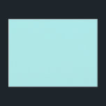 türkisfarben postkarte<br><div class="desc">Farbe helltürkis AFEEEE</div>