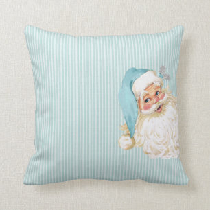 Türkisfarben, Vintage Viktorianische Santa Shabby- Kissen