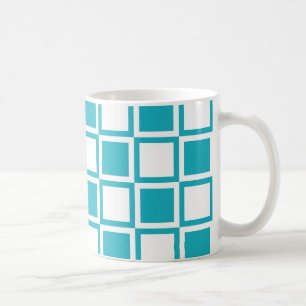 Türkisfarbene, fette Mod Tasse