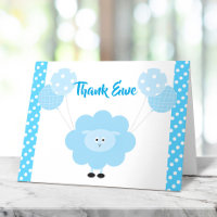 Türkisfarbene Lammballons Junge Baby Shower Süß