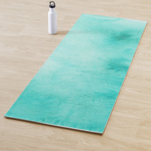 Türkisfarbene Meergrüne Yogamatte  (Beispiel)