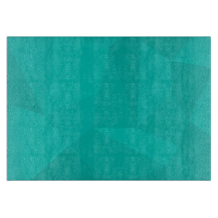 Türkisfarbene, moderne, coole, trendige geometrisc schneidebrett