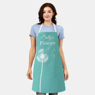 Türkisfarbene Schürze