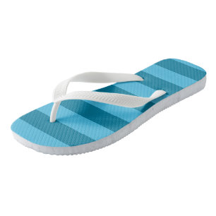 Türkisfarbene Streifen Flip Flops