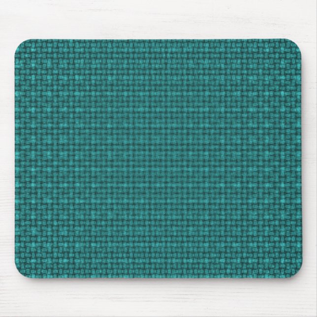 Türkisfarbene Textur Mousepad (Vorne)