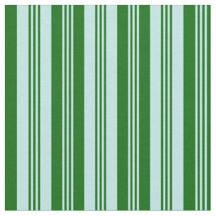 Türkisfarbene und dunkelgrüne Linien Stoff