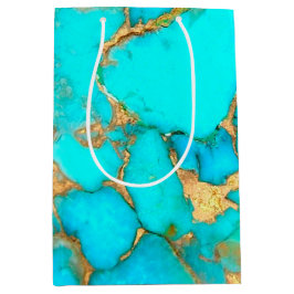 türkisfarbener Edelsteine Mittlere Geschenktüte