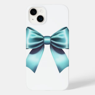Türkisfarbenes Blaues Band Elegantes Mädchenband Case-Mate iPhone 14 Plus Hülle