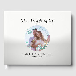 Türkisfarbenes Foto Gästebuch