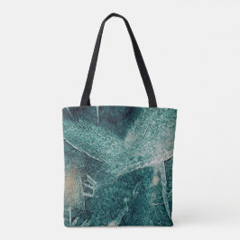 Türkisfarbenes grünes Eis