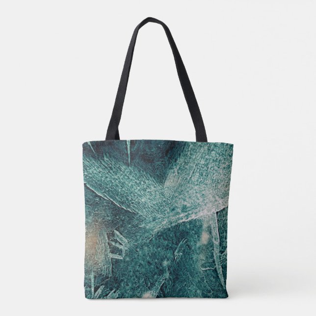 Türkisfarbenes grünes Eis (Rückseite)