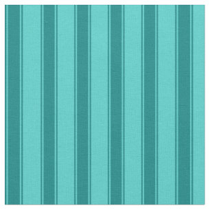 Türkisfarbenes und Aquamarin gefärbtes Linse/Strei Stoff