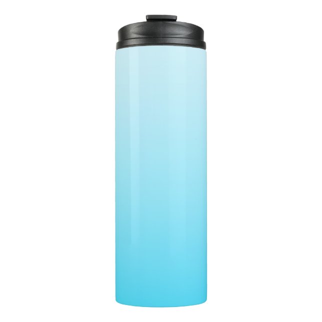 Türkisgefälle Thermosbecher (Vorderseite)