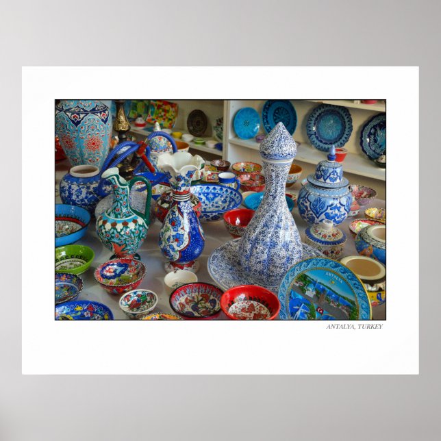 Turkish Ceramics Poster (Vorne)