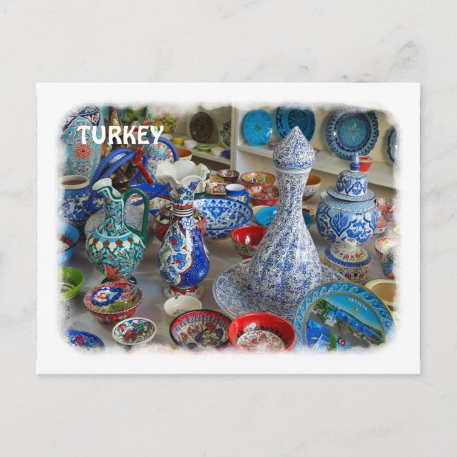 Turkish Ceramics Postkarte (Vorderseite)