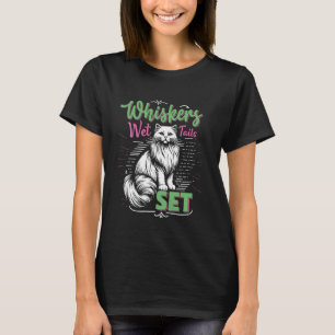 Turkish Van WHISKERS WET SCHWANZES SET Funny Cat O T-Shirt