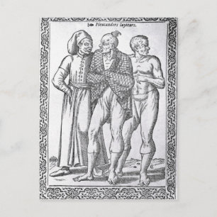 Turkish Wrestlers Postkarte