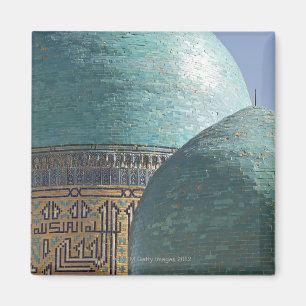 Türkishauben, Shahr I Zindah Mausoleum, Magnet