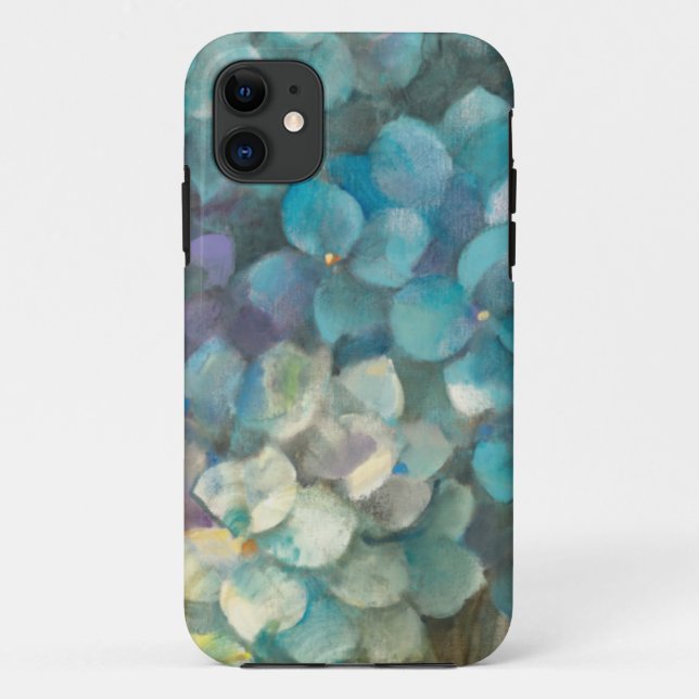TürkisHydrangea Case-Mate iPhone Hülle (Rückseite)
