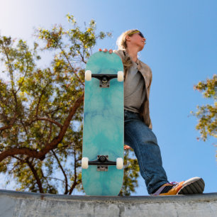 Türkismarmor Skateboard