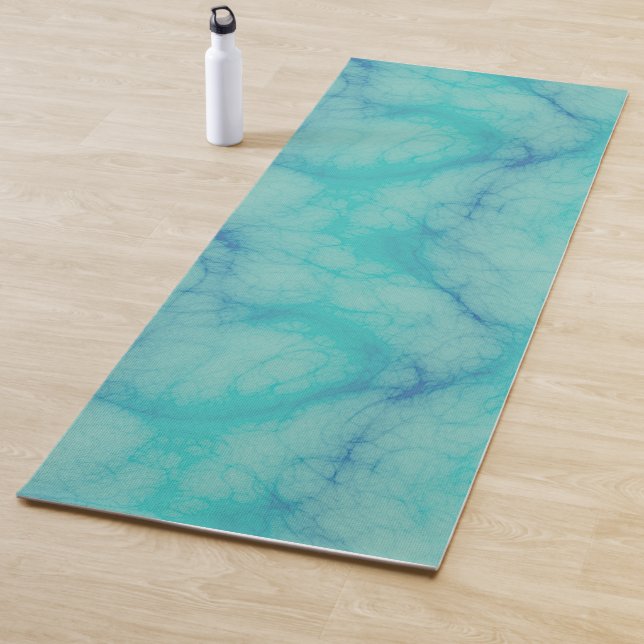 Türkismarmor Yogamatte (Beispiel)