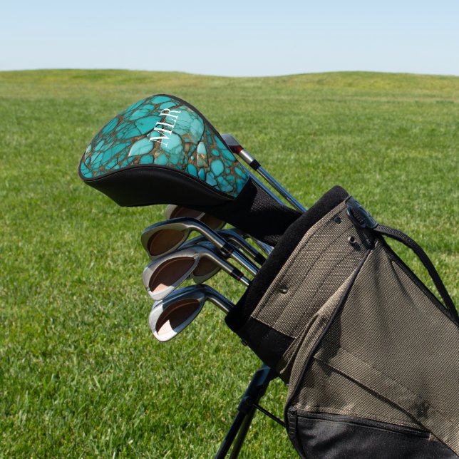 Türkissteine Golf Headcover (In SItu)