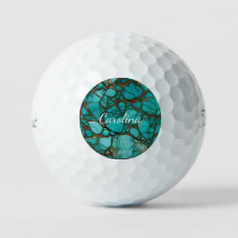 Türkissteine Golfball